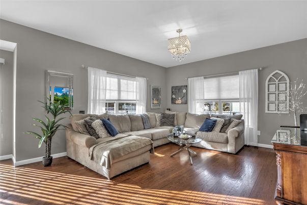 Chandelier, Interior, Living room, Wood Texture Flooring