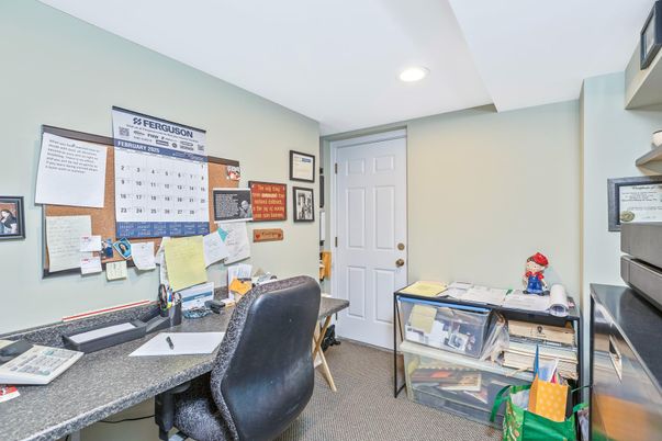 Home Office, Interior, Recessed Lighting