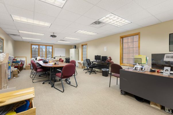 Home Office, Interior, Recessed Lighting