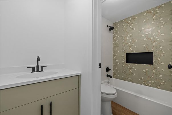 Bathroom, Interior, Wood Texture Flooring