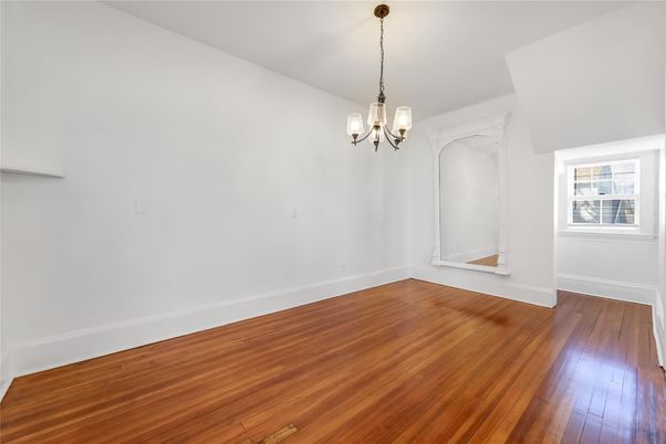 Chandelier, Empty room, Interior, Wood Texture Flooring