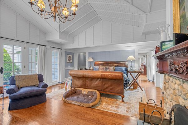 Chandelier, Fireplace, Interior, Living room, Wood Texture Flooring