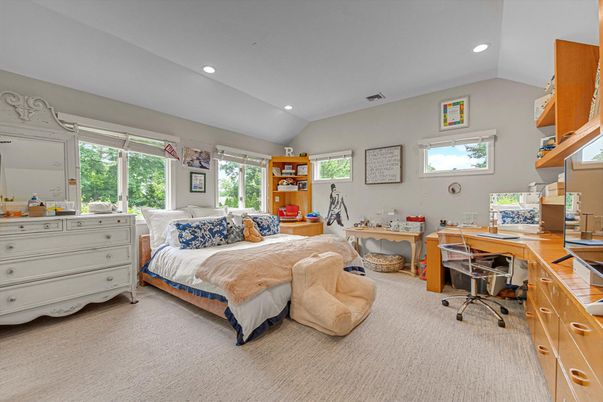 Bedroom, Home Office, Interior, Recessed Lighting