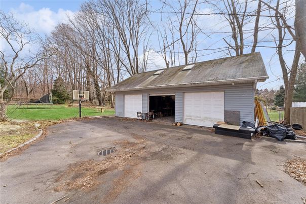 Backyard, Detached Garage, Exterior