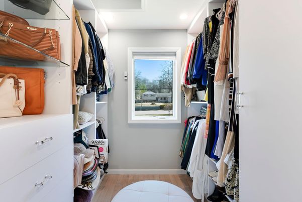 Interior, Recessed Lighting, Walk-in Closets, Wood Texture Flooring