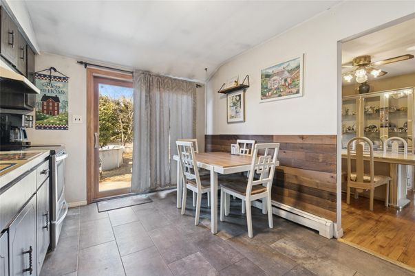 Dining room, Interior, Wood Texture Flooring