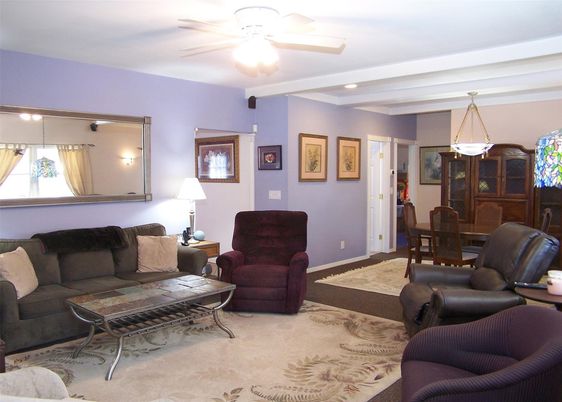 Dining room, Interior, Living room, Pendant Lights, Recessed Lighting