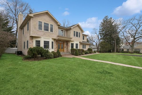 Backyard, Exterior, Facade, Brick Traditional