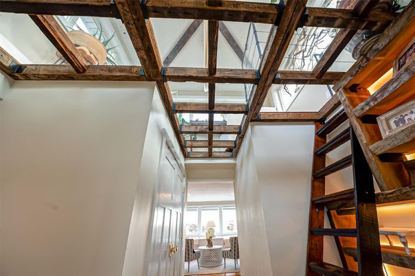 Interior, Wooden Beams