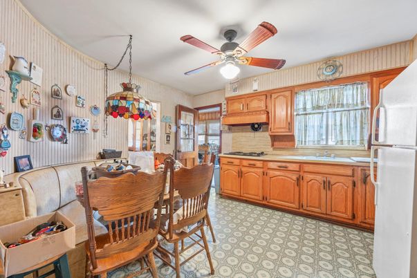 Dining room, Interior, Kitchen