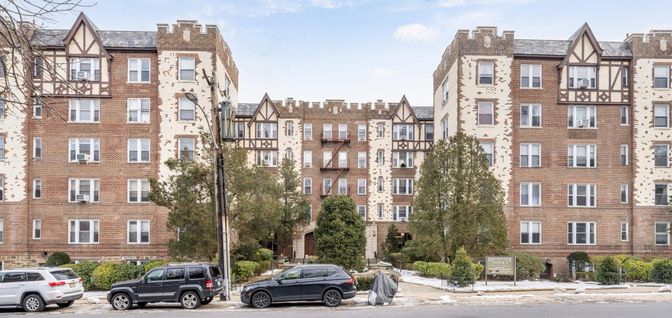 Exterior, Facade, Brick Facade, Condo Building