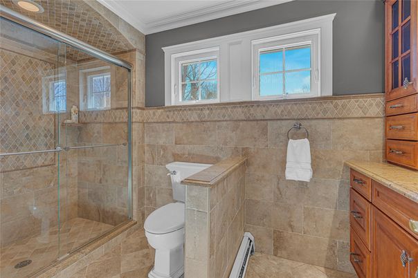 Bathroom, Glass Shower, Interior