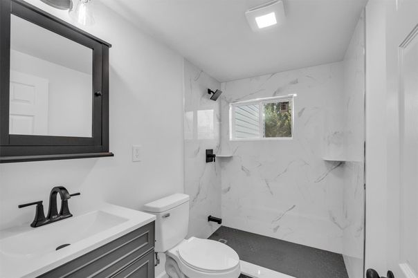 Bathroom, Interior, Marble Walls