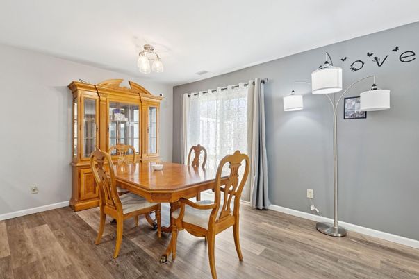 Dining room, Interior, Wood Texture Flooring