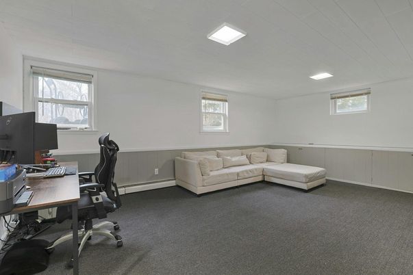 Home Office, Interior, Recessed Lighting