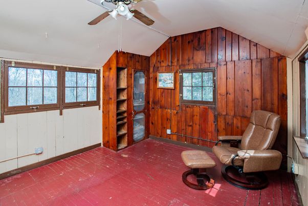 Empty room, Interior, Wooden Walls