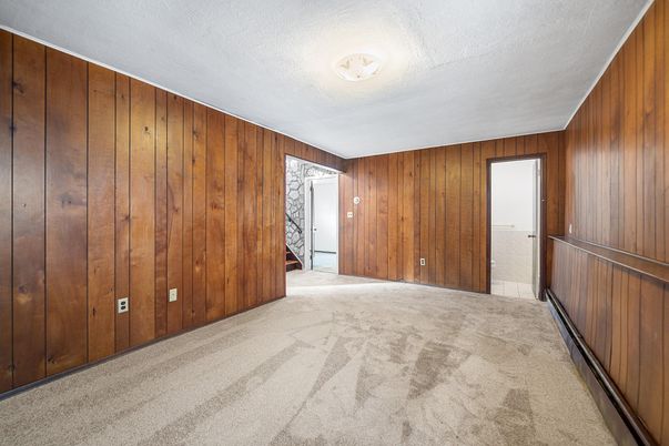 Empty room, Interior, Wooden Walls