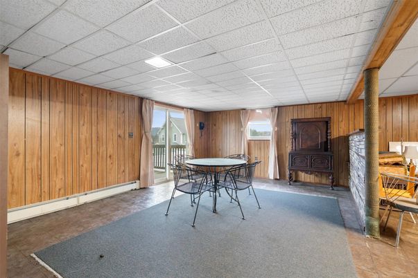Dining room, Interior, Wooden Beams, Wooden Walls