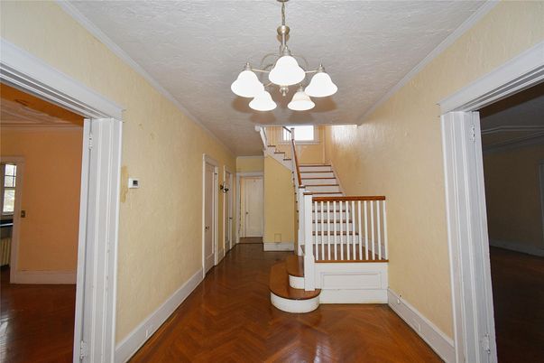 Chandelier, Interior, Wood Texture Flooring