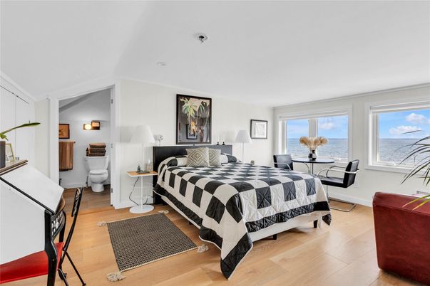 Bedroom, Interior, Water, Wood Texture Flooring