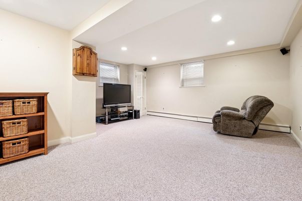 Home Office, Interior, Recessed Lighting