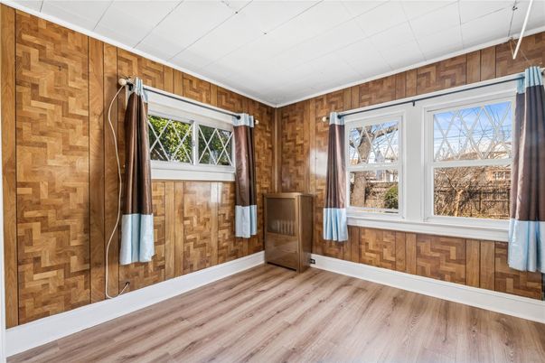 Empty room, Interior, Wood Texture Flooring, Wooden Walls