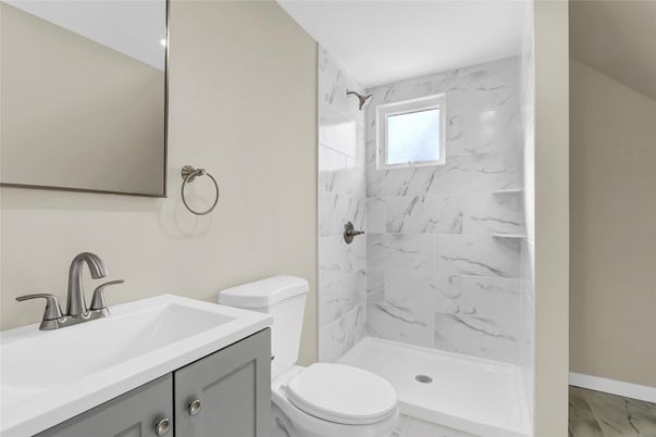 Bathroom, Interior, Marble Walls