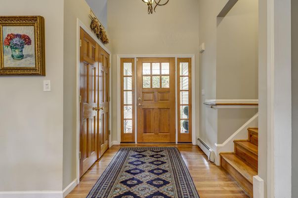 Chandelier, Interior, Wood Texture Flooring