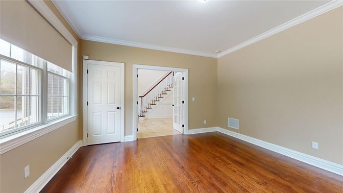 Empty room, Interior, Wood Texture Flooring