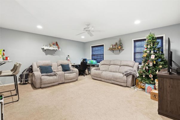 Home Office, Interior, Living room, Recessed Lighting