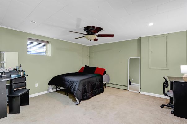 Bedroom, Home Office, Interior, Recessed Lighting