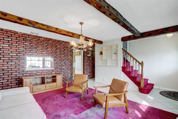 Chandelier, Interior, Stone Walls