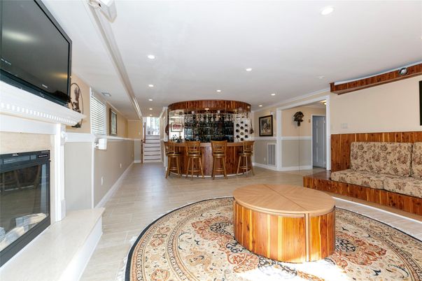 Fireplace, Interior, Recessed Lighting
