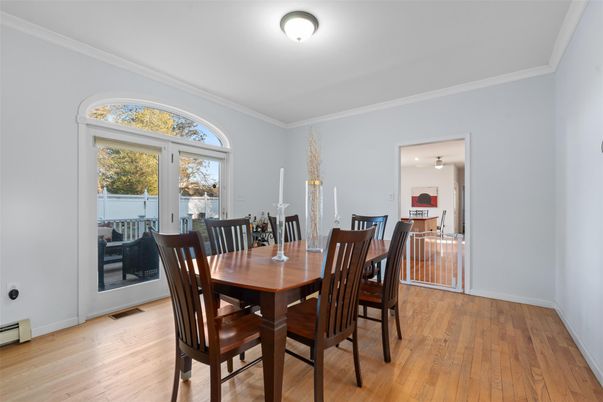 Dining room, Interior, Wood Texture Flooring