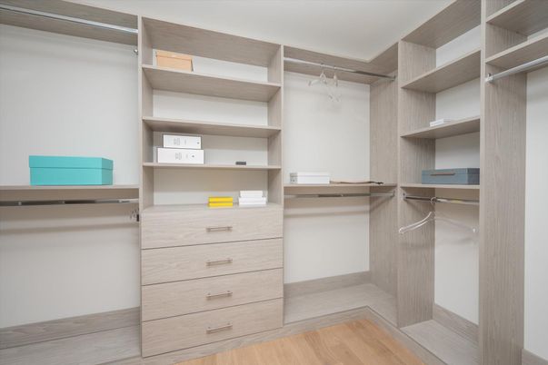 Interior, Walk-in Closets, Wood Texture Flooring