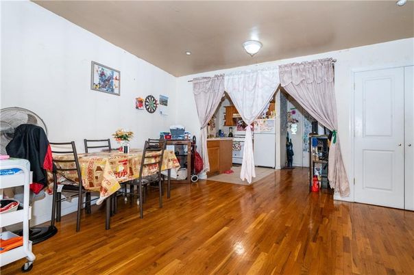 Dining room, Interior, Wood Texture Flooring