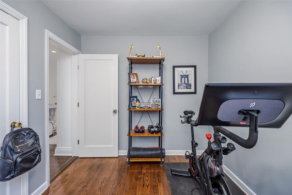 Fitness Equipment, Interior, Wood Texture Flooring