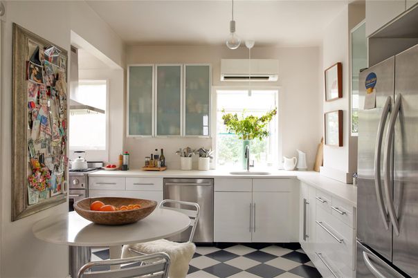 Interior, Kitchen, Pendant Lights, Stainless Steel Appliances