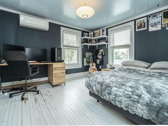 Bedroom, Home Office, Interior, Wood Texture Flooring