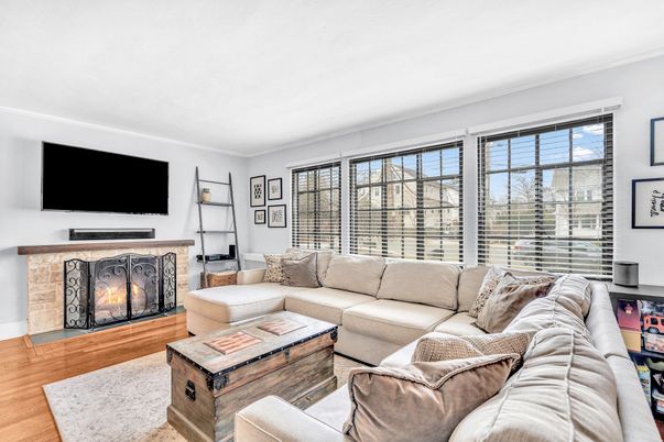 Fireplace, Interior, Living room, Wood Texture Flooring