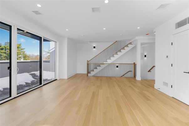 Interior, Recessed Lighting, Wood Texture Flooring