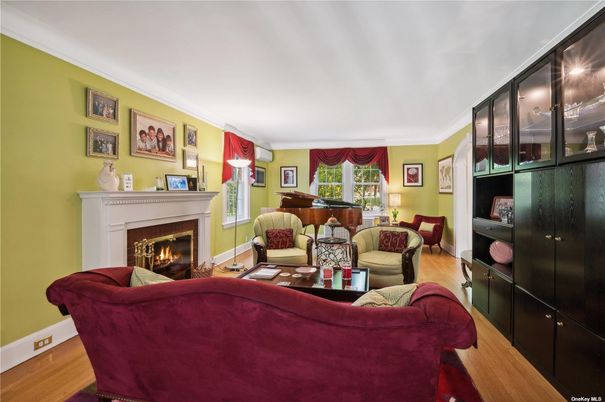 Fireplace, Interior, Living room, Piano, Wood Texture Flooring