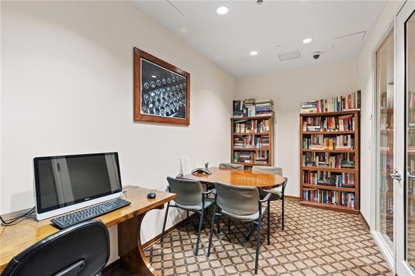 Home Office, Interior, Recessed Lighting