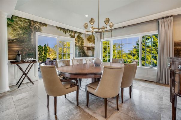 Dining room, Interior, Pendant Lights