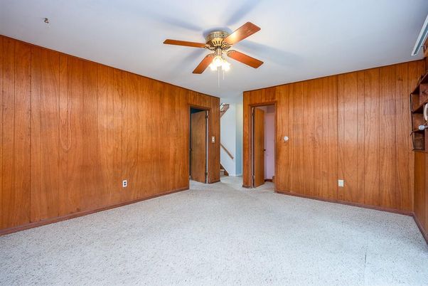 Empty room, Interior, Wooden Walls
