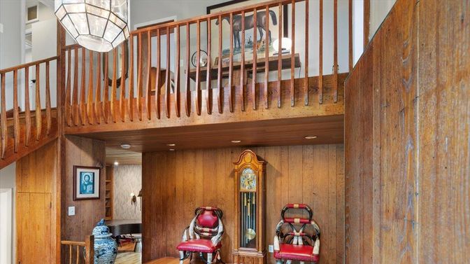 Interior, Recessed Lighting, Wooden Walls