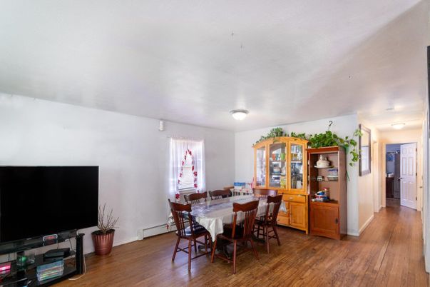 Dining room, Interior, Wood Texture Flooring