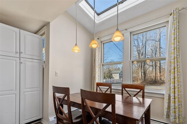Dining room, Interior, Pendant Lights