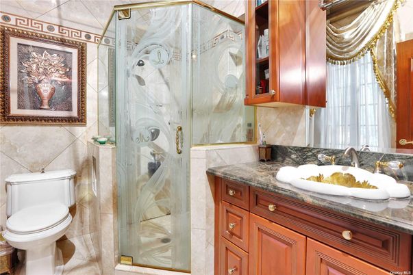 Bathroom, Glass Shower, Interior