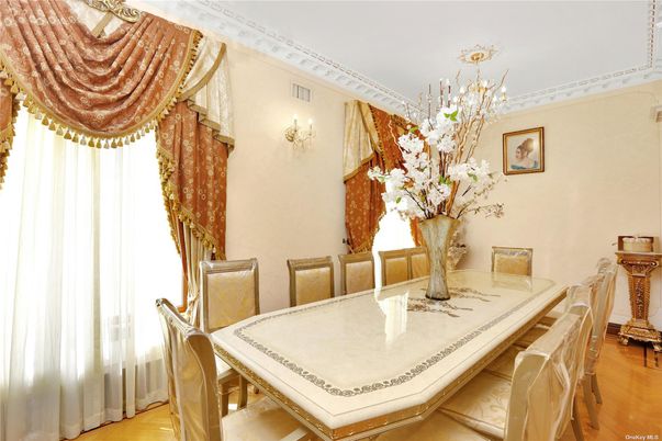 Dining room, Interior, Wood Texture Flooring